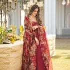 salisha premium quality maxi anarkali suit set