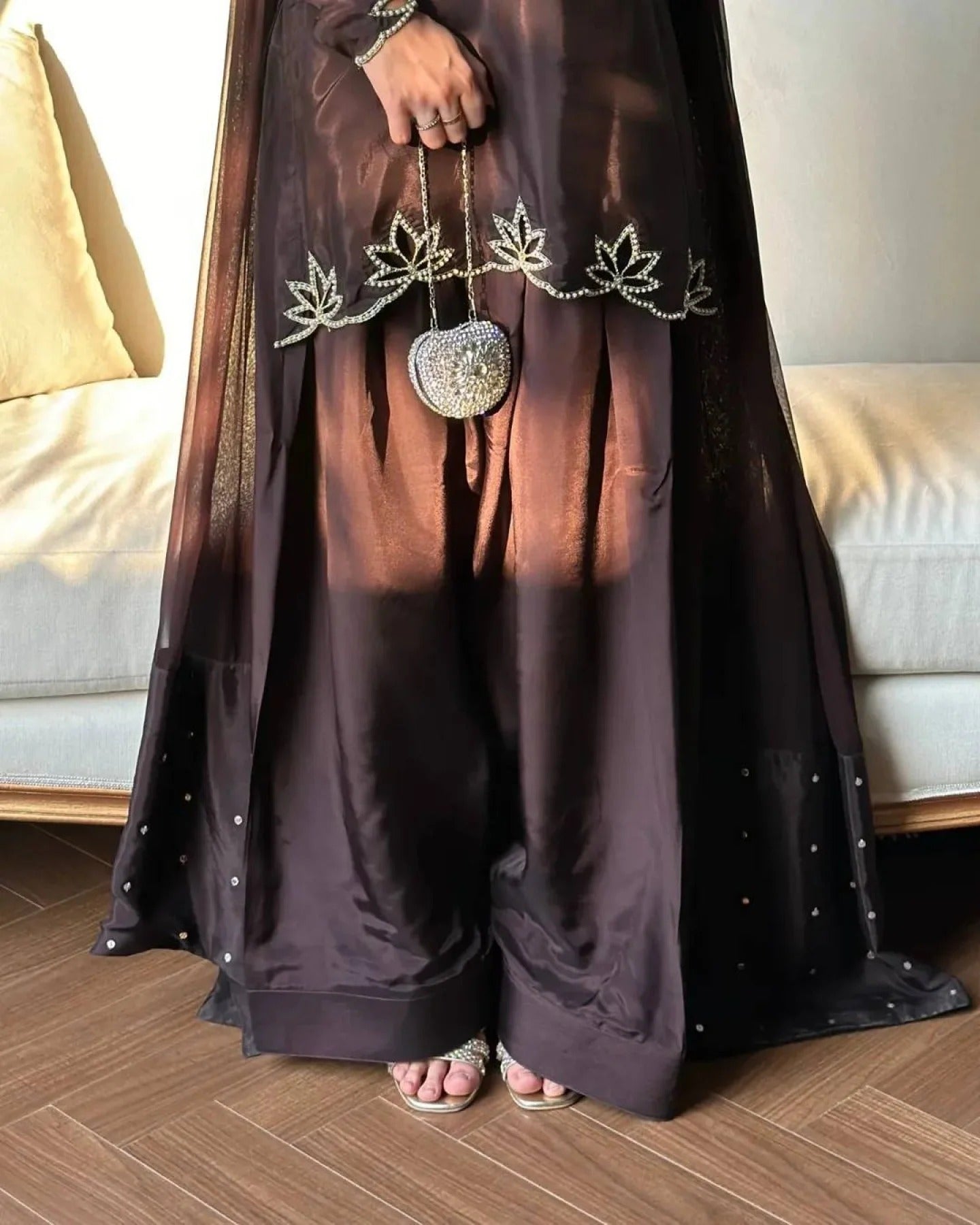 pakistani style farshi salwar suit set with dupatta