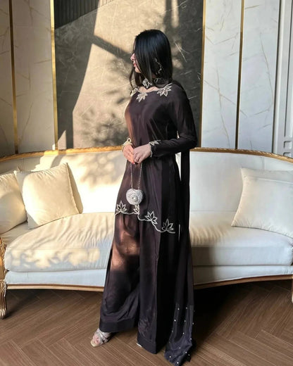 Pakistani Style Farshi Salwar Suit Set with Dupatta