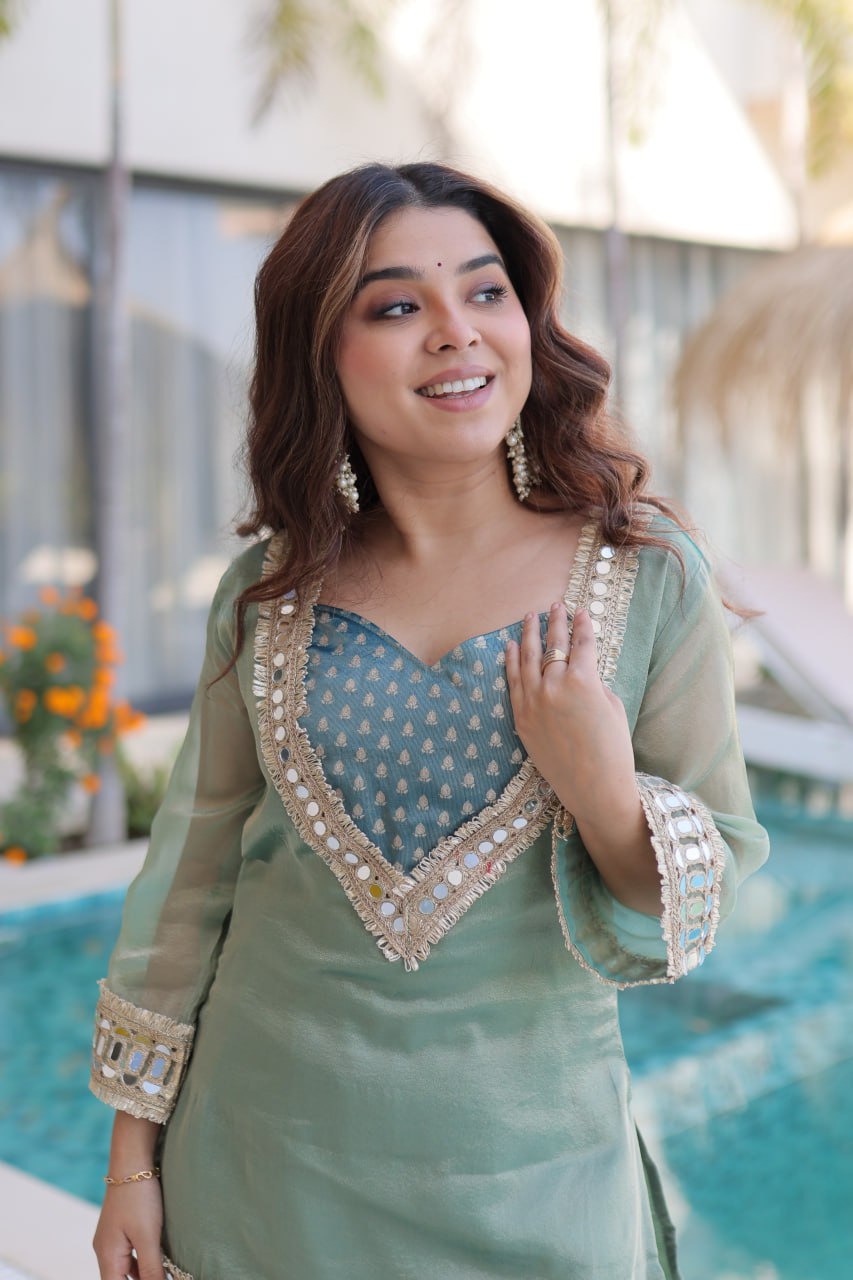 rose gold radiance kurta bottom with potali