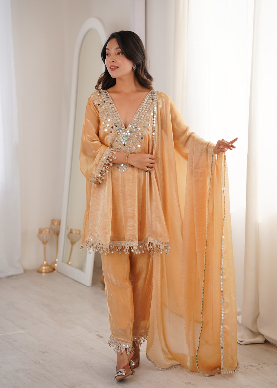 noor luxe kurta set